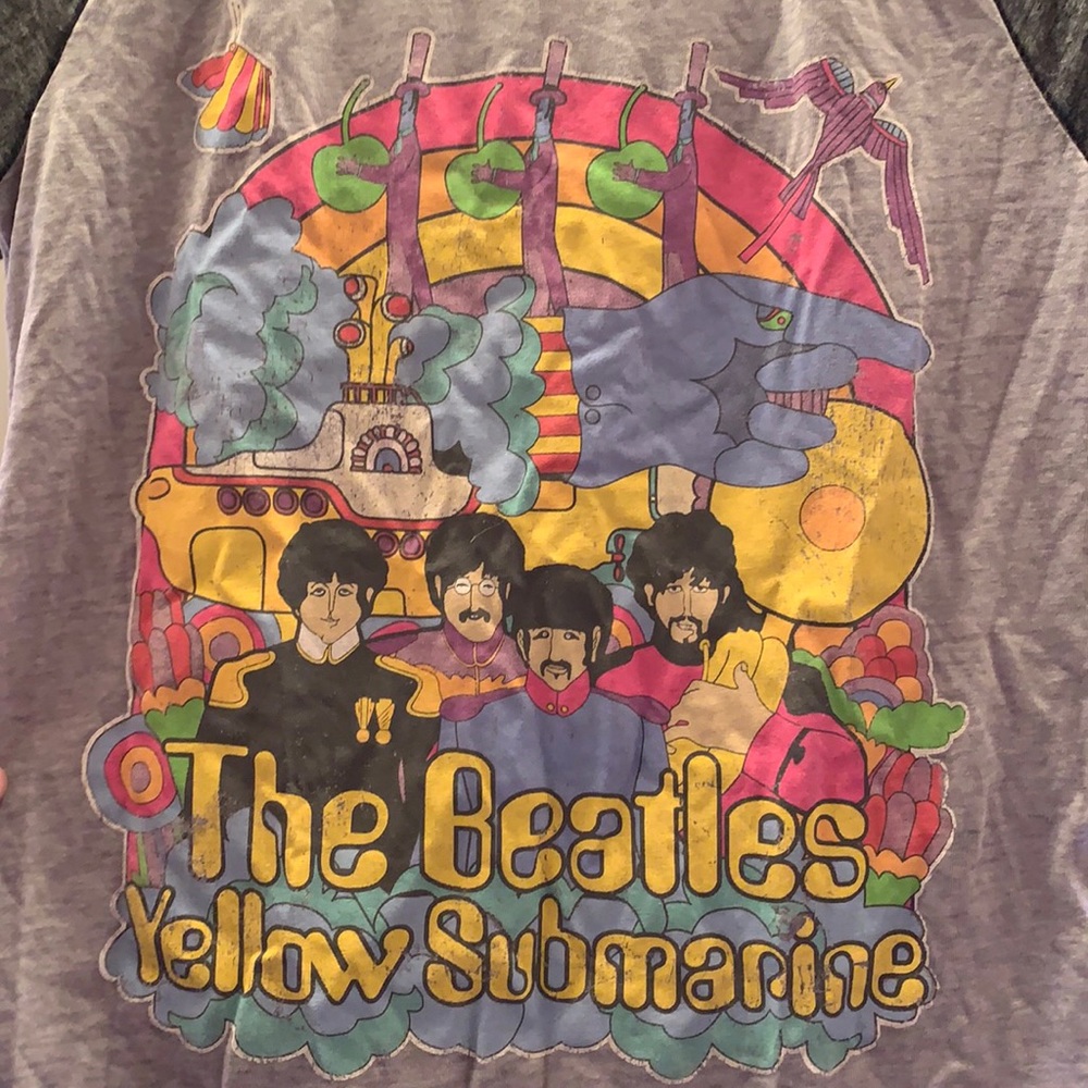 Beatles graphic tee